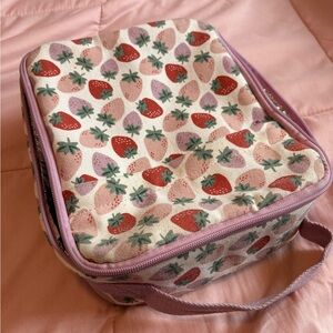 Strawberry Print Women's Bag